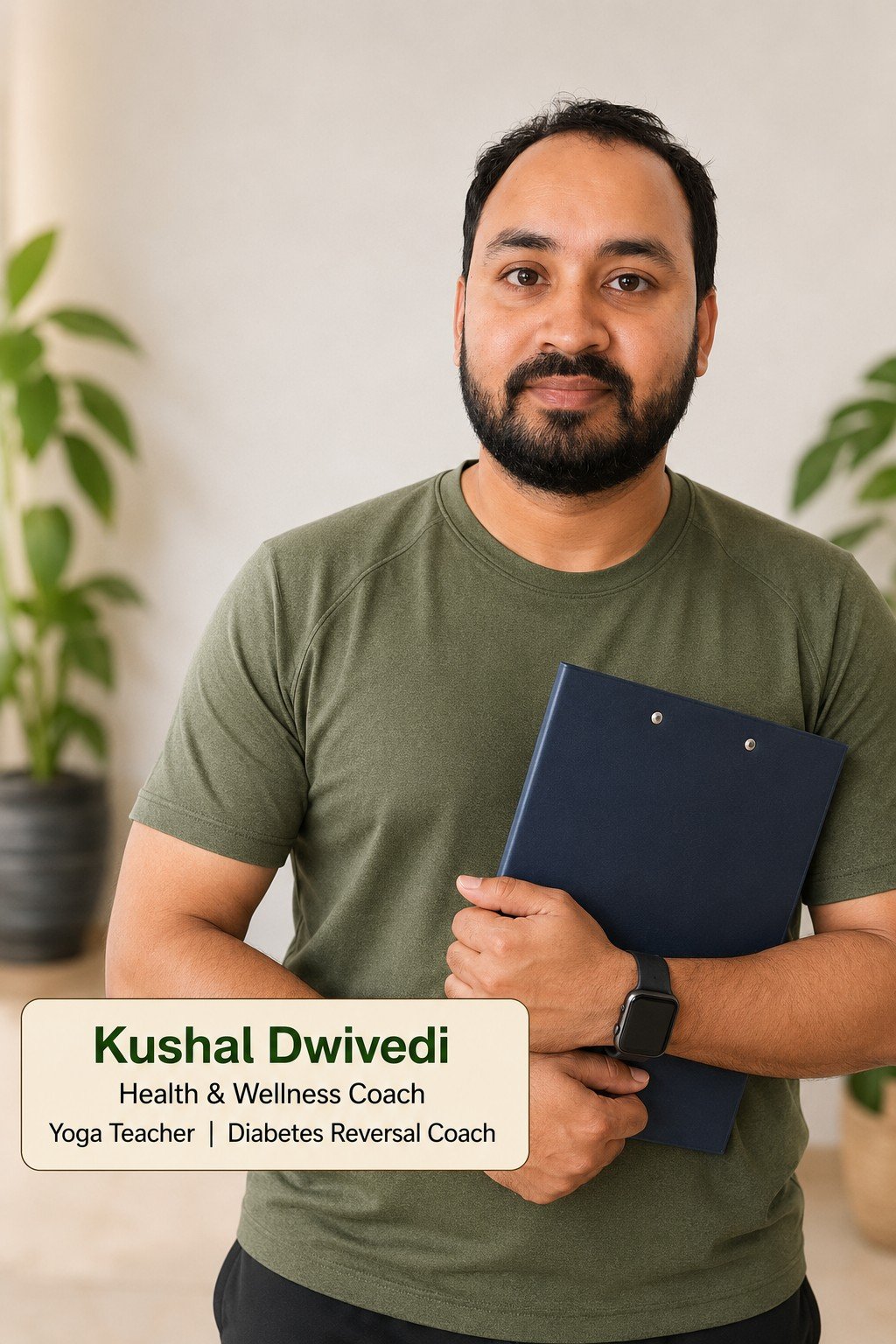 Kushal Dwivedi, Health & Wellness Coach, Yoga Teacher and Diabetes Reversal Coach